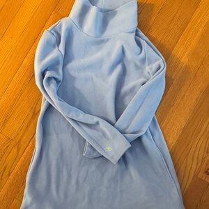 Dudley Stephens Light Blue Turtleneck